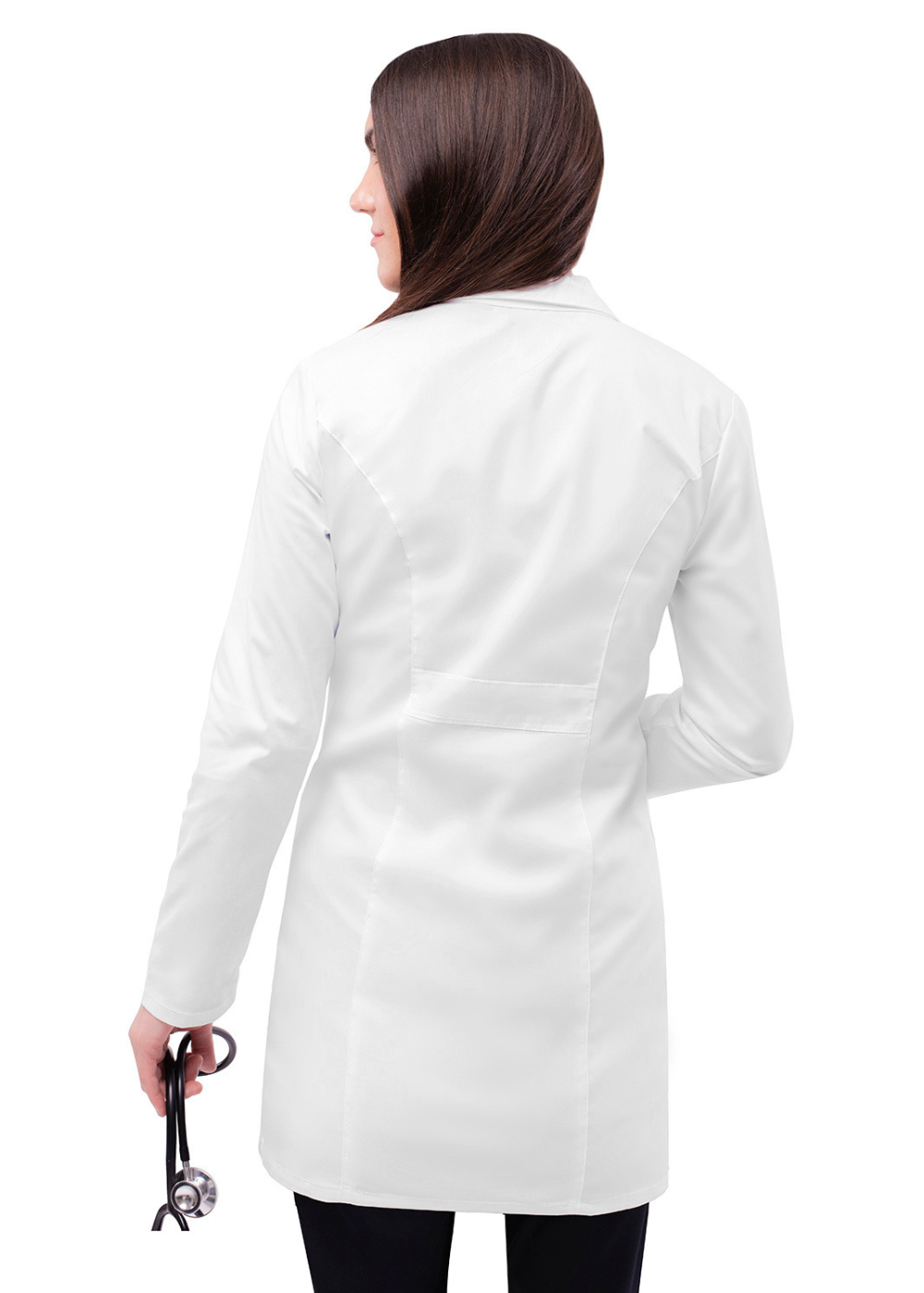 Adar Women's 36" Tab-Waist Lab Coat Style: 3304