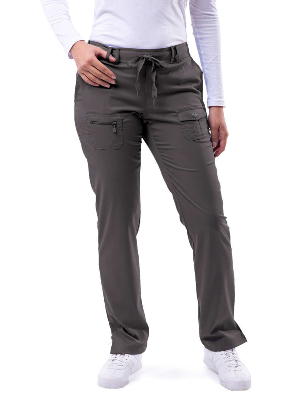 ADAR Women's Slim Fit 6 Pocket Pant P4100