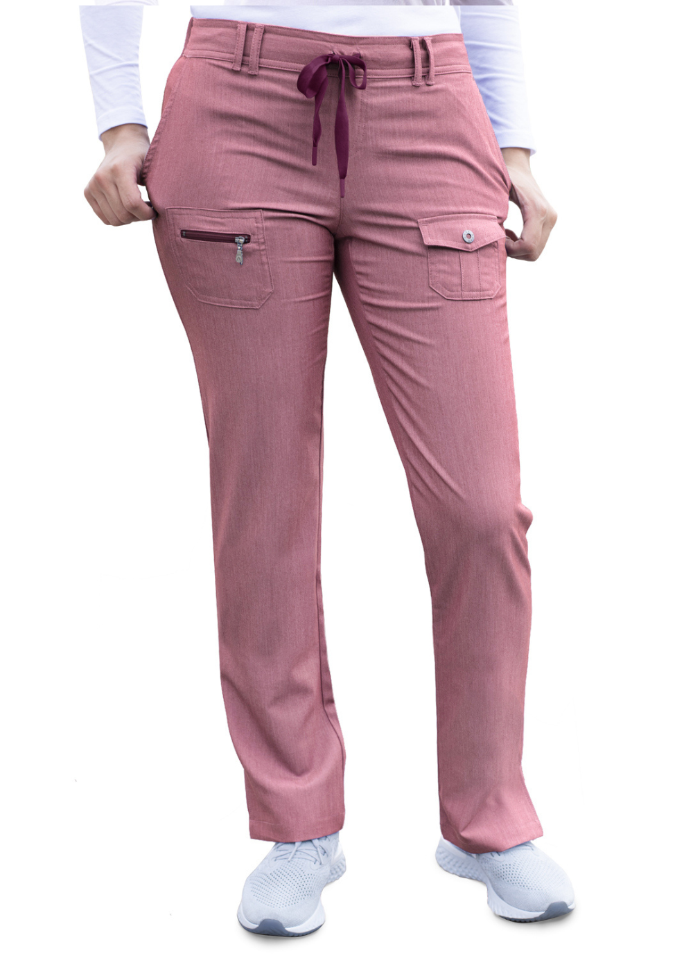 ADAR Women's Slim Fit 6 Pocket Pant P4100