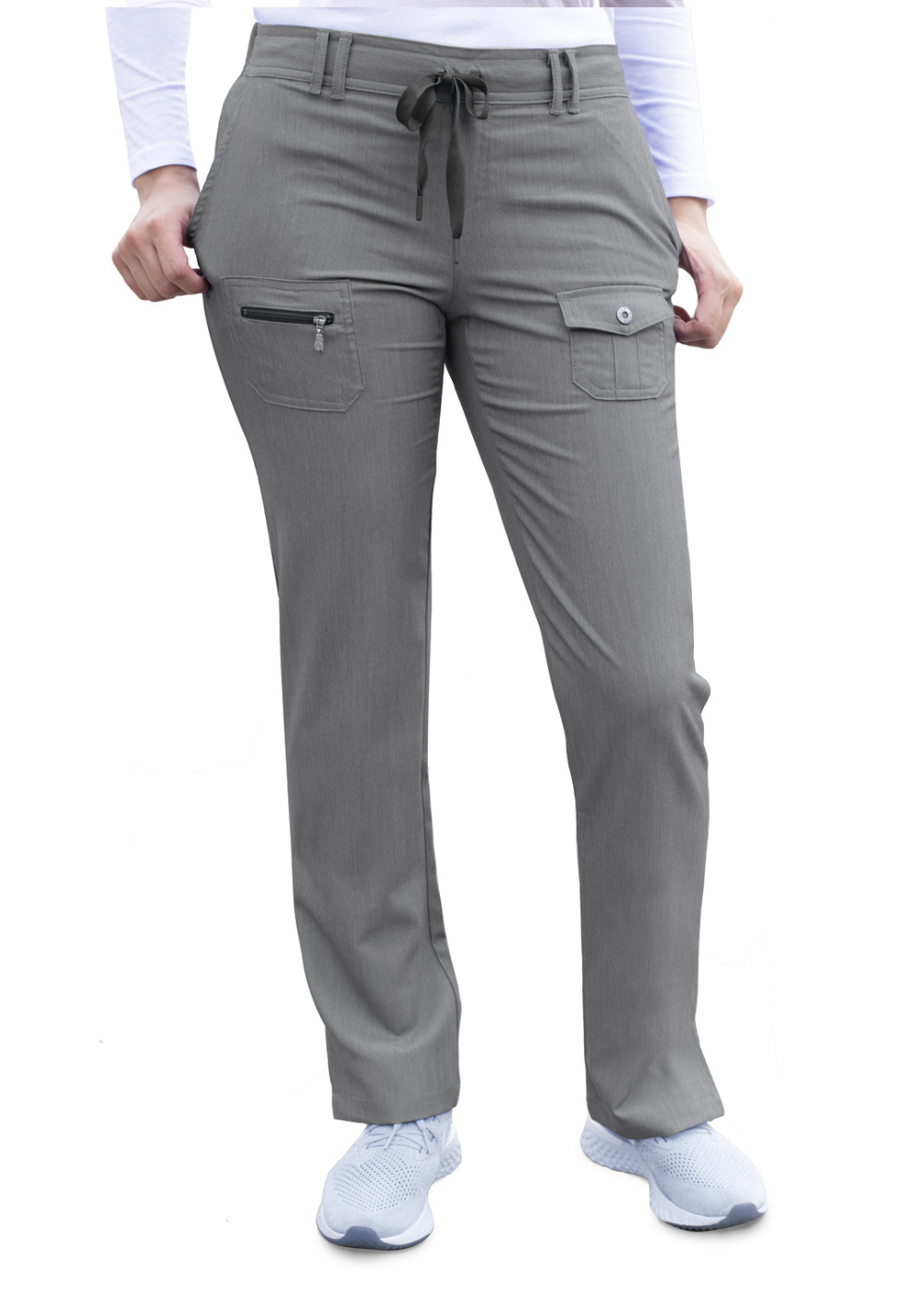 ADAR Women's Slim Fit 6 Pocket Pant P4100