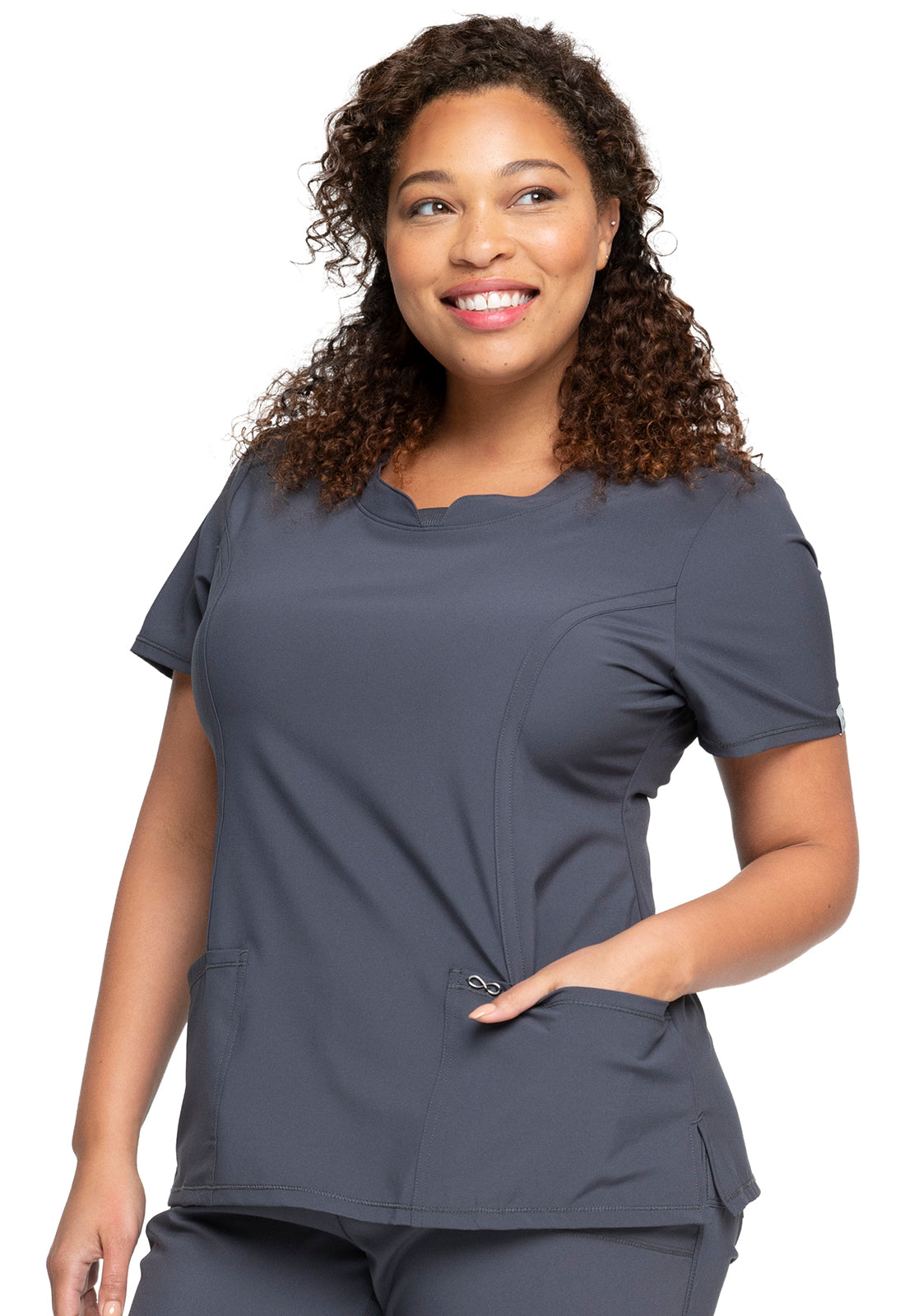 Cherokee Infinity Round Neck Top 2624A