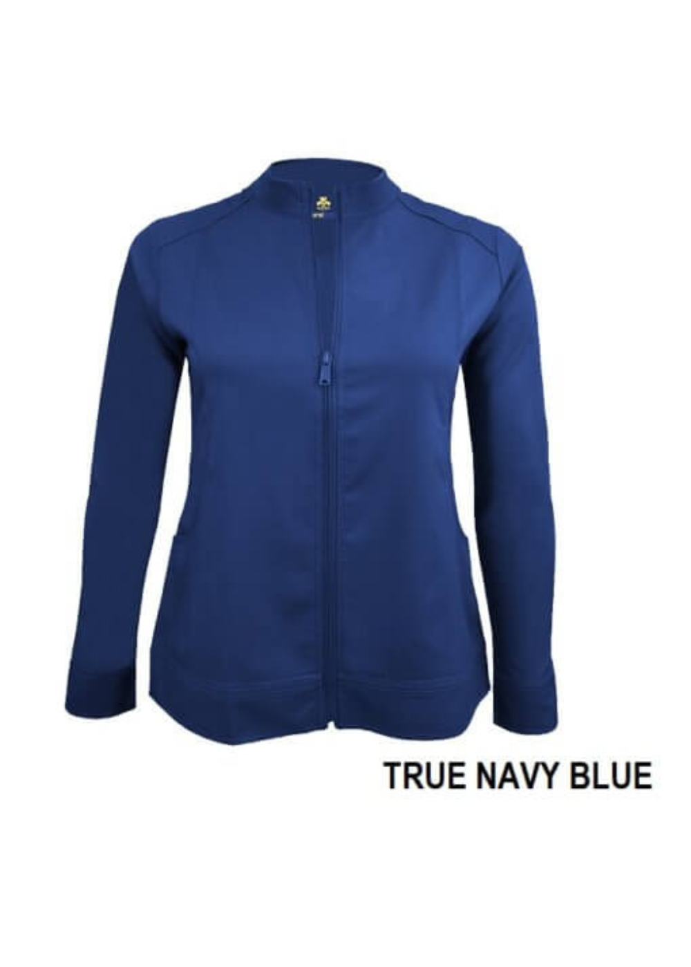 WOMEN’S ULTRA SOFT FRONT ZIP WARM-UP SCRUB JACKET