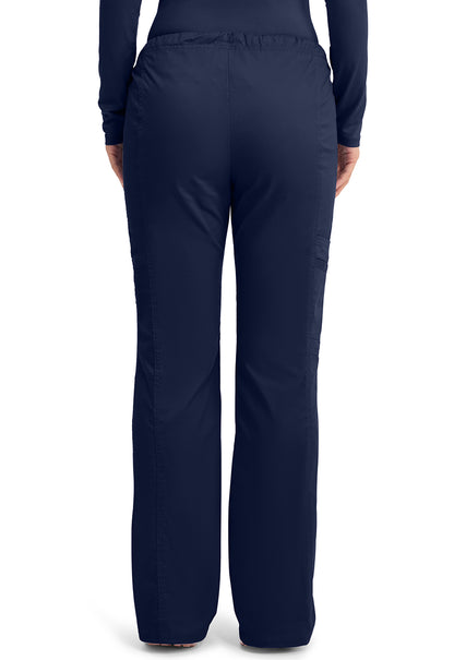 Cherokee Mid Rise Drawstring Cargo Pant WW Core Stretch 4044