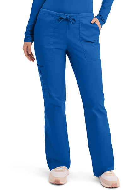 Cherokee Mid Rise Drawstring Cargo Pant WW Core Stretch 4044