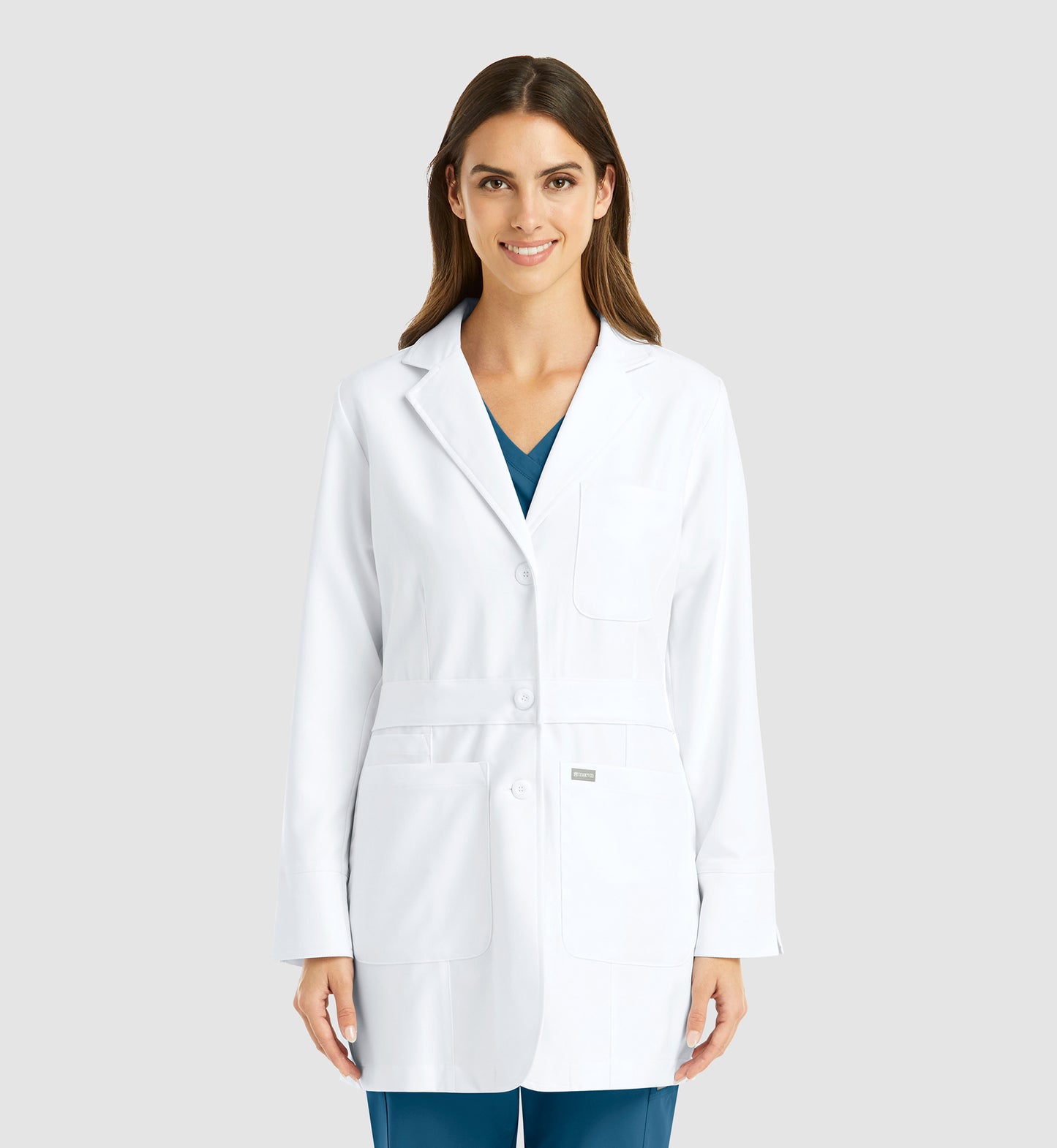 Maevn Women’s Mid Length Lab Coat 32" 5072