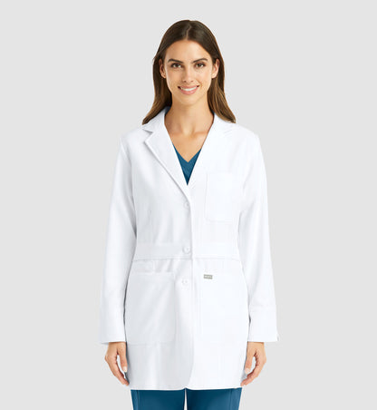Maevn Women’s Mid Length Lab Coat 32" 5072