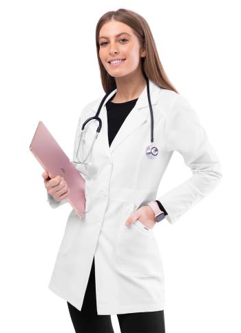 Women's 32" Perfection Lab Coat Universal By Adar Collection Style: 811