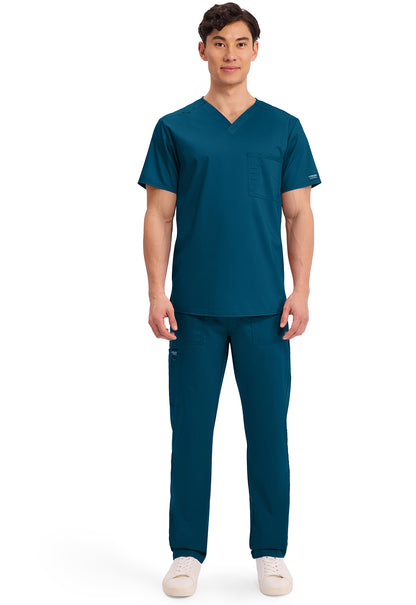 Cherokee WorkWear Unisex V-Neck Top 4876