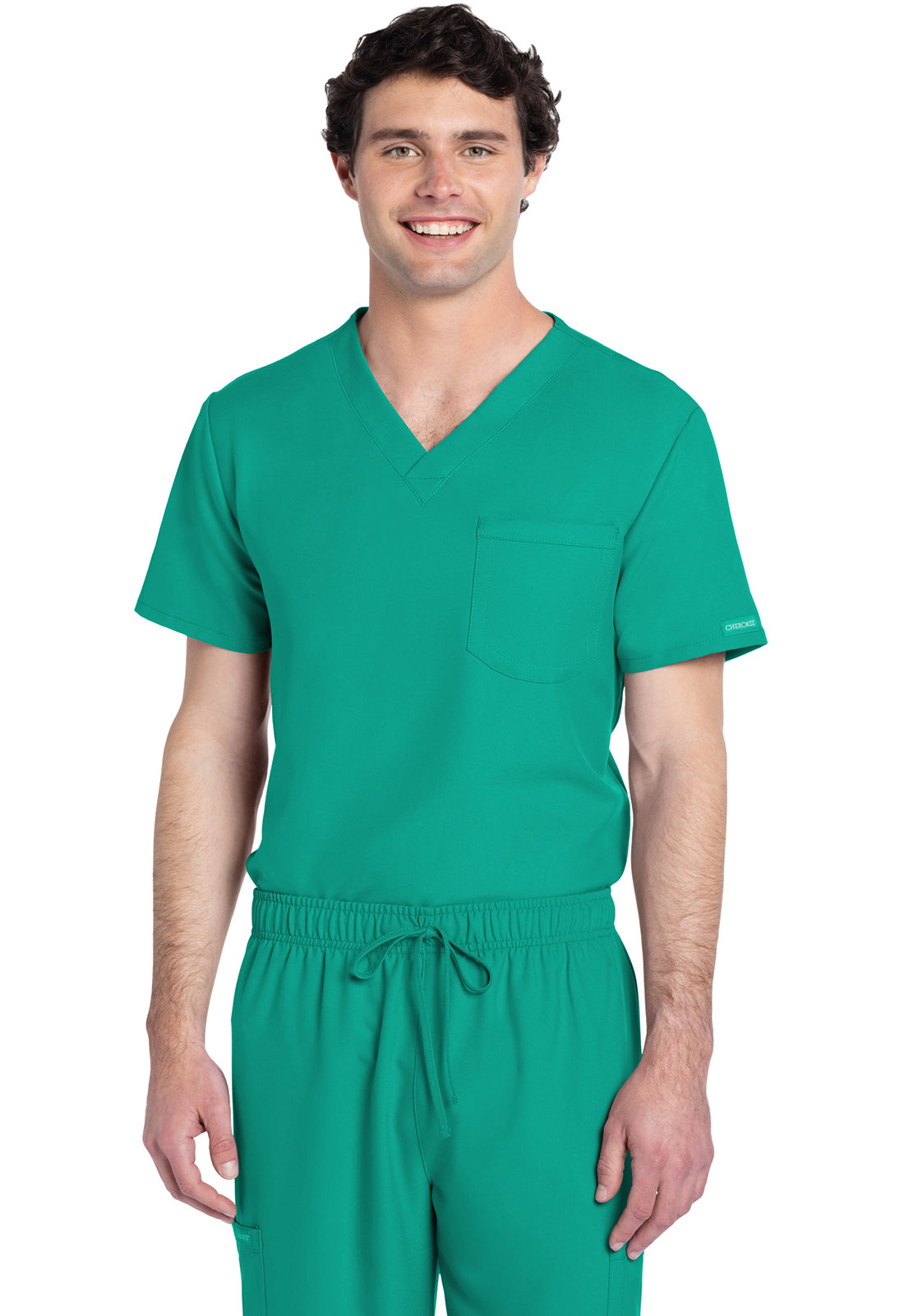 Cherokee Men Unisex V-Neck Top CK778A