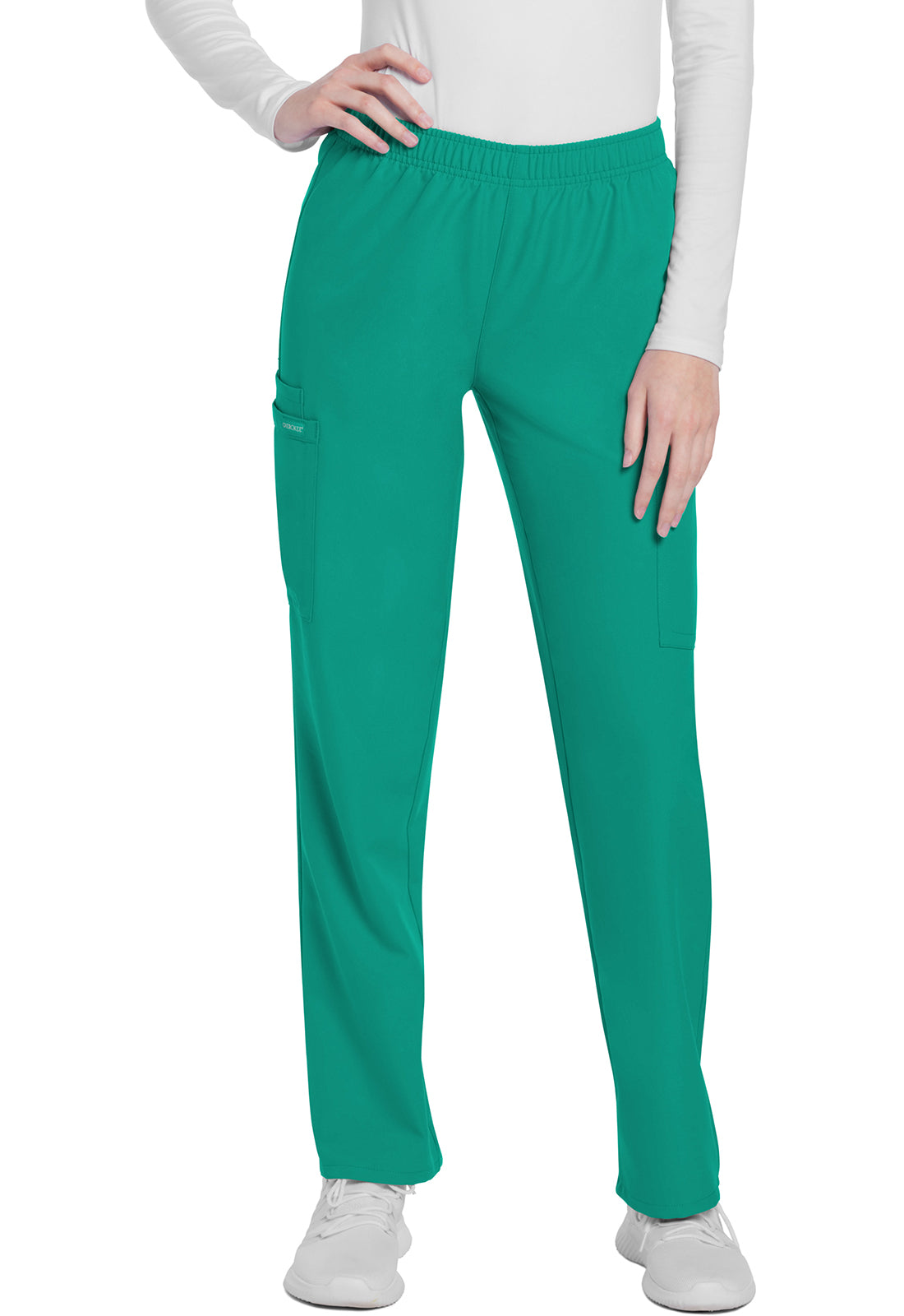 CK WW ORIGINALS ULTRA  Women's Mid Rise Pull-on Slim Leg Cargo Pant  CK281A TLB